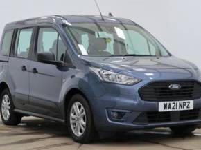 Ford Tourneo Connect 1.5 EcoBlue Zetec 120 PS 1 Owner From New MPV Diesel Chrome Blue at Gliddon Cars Brixham