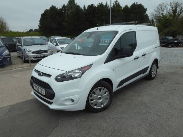 Ford Transit Connect 1.5 TDCi Trend 100 PS 1 Owner From New Panel Van Diesel Frozen White