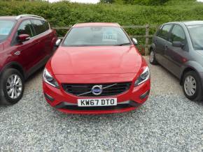 Volvo V60 2.0 D3 R Design Lux Navigation 150 PS Automatic Estate Diesel Red at Gliddon Cars Brixham