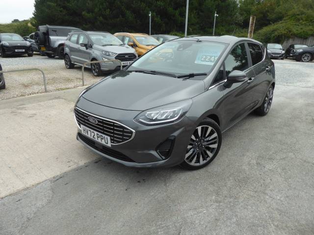 2022 Ford Fiesta 1.0 EcoBoost Hybrid mHEV Titanium X Navigation 125 PS Automatic 1 Owner From New Low Miles!!