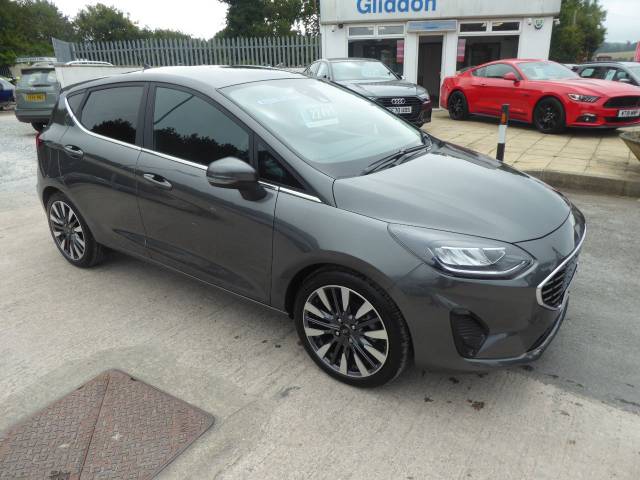 2022 Ford Fiesta 1.0 EcoBoost Hybrid mHEV Titanium X Navigation 125 PS Automatic 1 Owner From New Low Miles!!