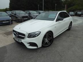 Mercedes-Benz E Class 3.0 E53 BiTurbo MHEV EQ Boost AMG Premium Plus 4WD Automatic Saloon Petrol Polar White at Gliddon Cars Brixham