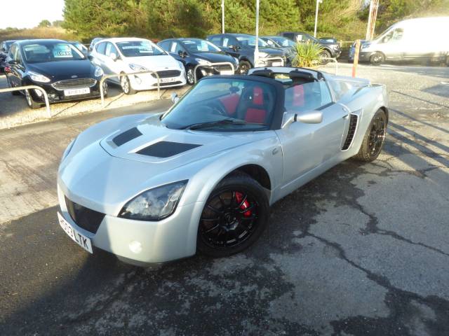 Vauxhall VX220 2.0 Turbo 300 PS Extensive Modifications Convertible Petrol Silver/red