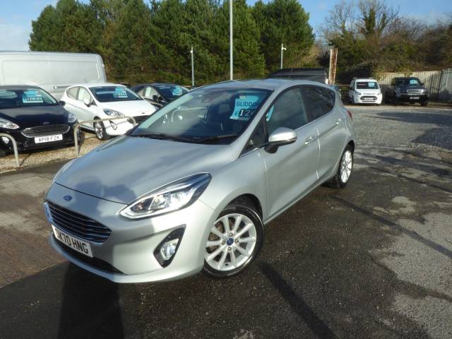 Ford Fiesta 1.0 EcoBoost Hybrid mHEV Titanium Navigation 125 PS 1 Owner From New Hatchback Petrol Moondust Silver