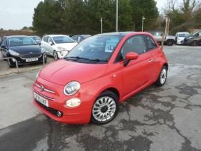 Fiat 500 1.0 Mild Hybrid Lounge 70 PS 1 Owner From New Very Low Miles!! Hatchback Petrol Red at Gliddon Cars Brixham