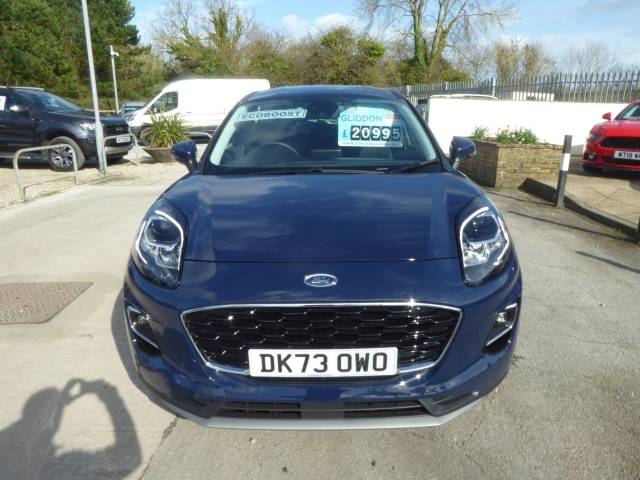 2023 Ford Puma 1.0 EcoBoost Hybrid mHEV Titanium Navigation 125 PS 1 Owner From New Low Miles!!