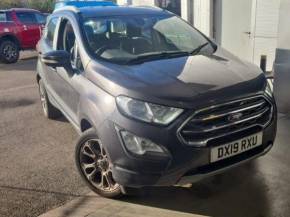 Ford Ecosport 1.0 EcoBoost Titanium Navigation 125 PS Automatic 1 Owner From New Low Miles!! Hatchback Petrol Magnetic Grey at Gliddon Cars Brixham