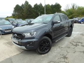 Ford Ranger Pick Up Double Cab Wildtrak 2.0 EcoBlue 213 PS Automatic Pick Up Diesel Sea Grey at Gliddon Cars Brixham