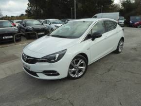 Vauxhall Astra 1.2 Turbo SRi 145 PS 2 Owners From New Low Miles!! Hatchback Petrol White at Gliddon Cars Brixham