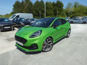 Ford Puma 1.5 EcoBoost ST Navigation 200 PS 1 Owner From New Hatchback Petrol Mean Green at Gliddon Cars Brixham