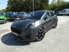 Ford Puma 1.0 ST-Line X Navigation 155 PS 1 Owner From New Hatchback Petrol Magnetic Grey at Gliddon Cars Brixham