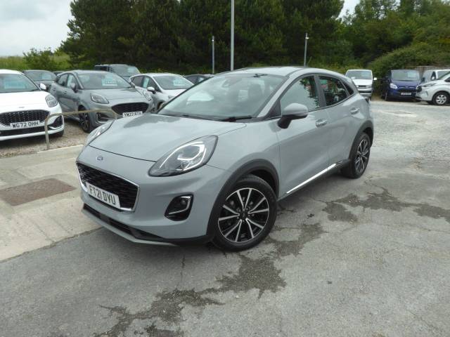 Ford Puma 1.0 EcoBoost Hybrid mHEV Titanium Navigation 125 PS 2 Owners From New Hatchback Petrol Grey Matter
