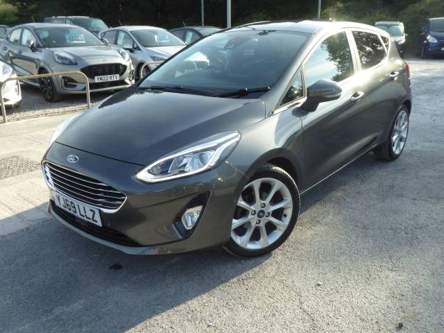 Ford Fiesta 1.0 EcoBoost Titanium X Navigation 125 PS 2 Owners From New Hatchback Petrol Magnetic Grey