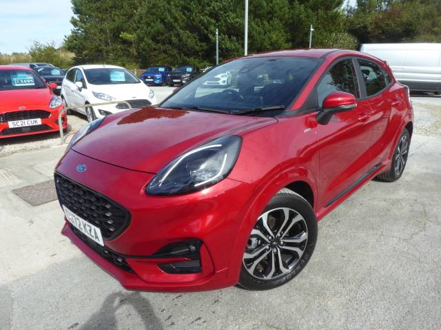 2022 Ford Puma 1.0 EcoBoost Hybrid mHEV ST-Line Navigation 125 PS 1 Owner From New
