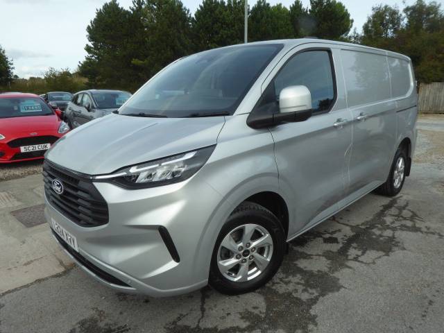 Ford Transit Custom 2.0 EcoBlue 280 L1 H1 Limited Van 136 PS Panel Van Diesel Moondust Silver
