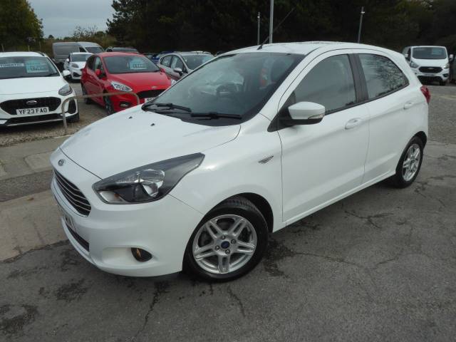 Ford Ka+ 1.2 Zetec 85 PS 1 Owner From New Hatchback Petrol Frozen White