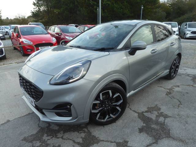Ford Puma 1.0 EcoBoost Hybrid mHEV ST-Line X Navigation 125 PS Automatic 1 Owner From New Hatchback Petrol Solas Silver