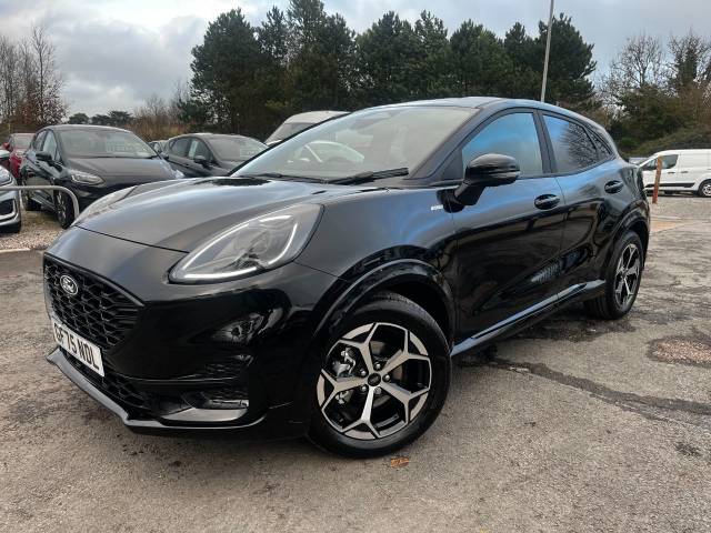 Ford Puma ST-Line 1.0 EcoBoost Hybrid mHEV 125ps 1 Owner from New Hatchback Petrol Black
