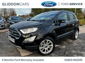 FORD ECOSPORT 2022 (72) at Gliddon Cars Brixham