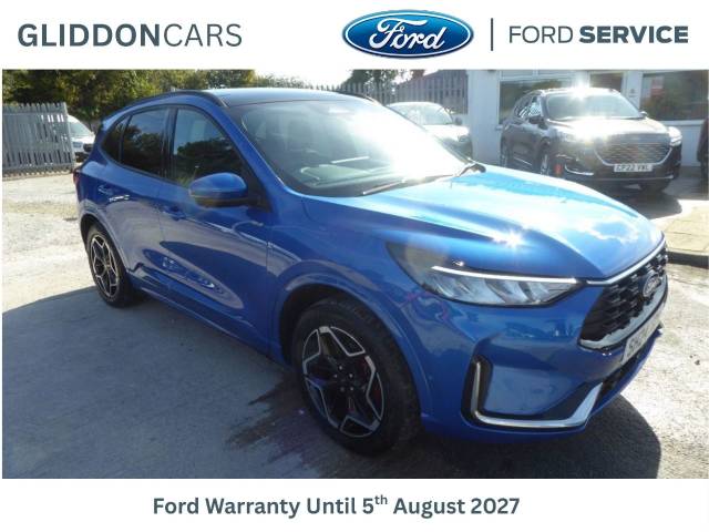 Ford Kuga 2.5 PHEV ST-Line X Navigation 243 PS Automatic 1 Owner From New Hatchback Petrol / Electric Hybrid Desert Island Blue