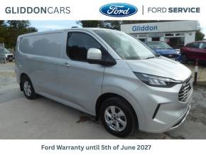 FORD TRANSIT CUSTOM at Gliddon Cars Brixham