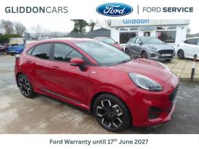 FORD PUMA at Gliddon Cars Brixham