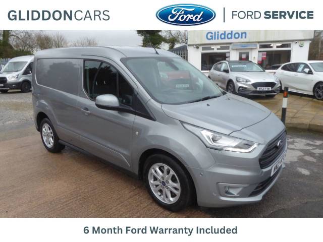 Ford Transit Connect 1.5 EcoBlue L1 Limited Van 120 PS Panel Van Diesel Solas Silver