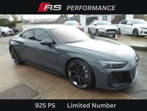 AUDI RS E TRON GT at Gliddon Cars Brixham