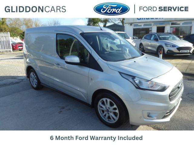 Ford Transit Connect 1.5 EcoBlue L1 Limited Van 120 PS 1 Owner From New Panel Van Diesel Moondust Silver