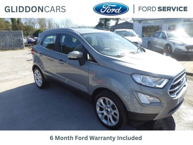 Ford Ecosport 1.0 EcoBoost Titanium Navigation 125 PS 2 Owners From New Low Miles!! Hatchback Petrol Solas Silver