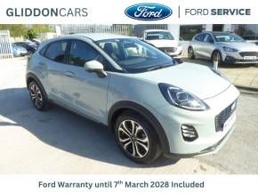 FORD PUMA at Gliddon Cars Brixham