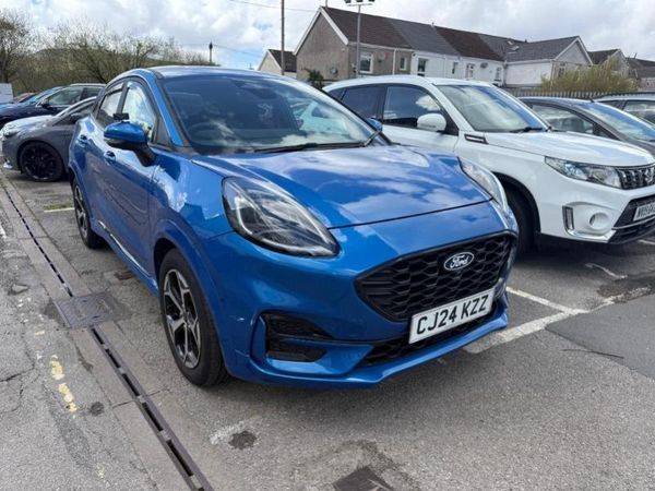 Ford Puma 1.0 EcoBoost Hybrid mHEV ST-Line Navigation 125 PS Automatic 1 Owner From New Hatchback Petrol Desert Island Blue