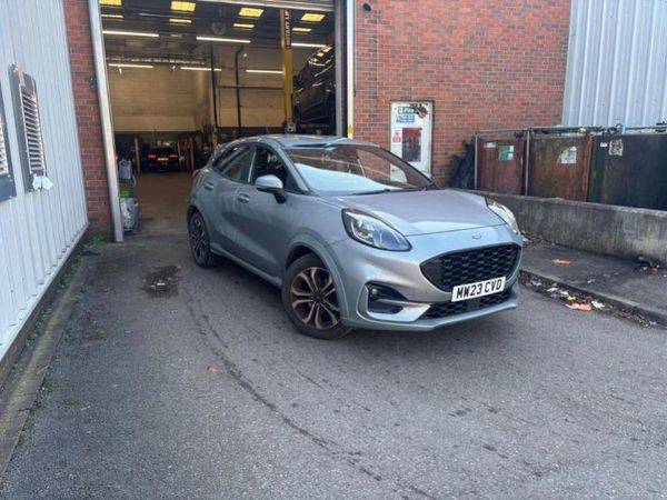 Ford Puma 1.0 EcoBoost Hybrid mHEV ST-Line Navigation 125 PS 1 Owner From New Hatchback Petrol Solas Silver