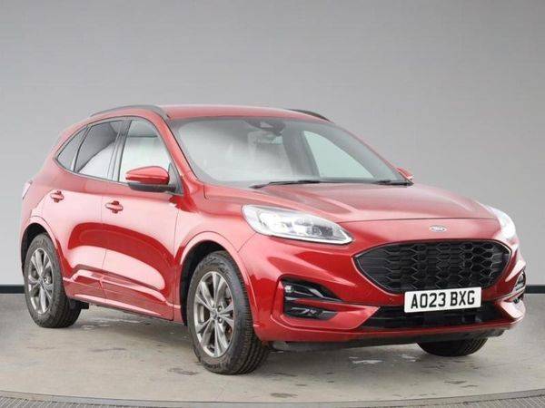 Ford Kuga 2.5 FHEV ST-Line Edition Navigation 190 PS Automatic 1 Owner From New Very Low Miles !! Hatchback Petrol / Electric Hybrid Fantastic Red