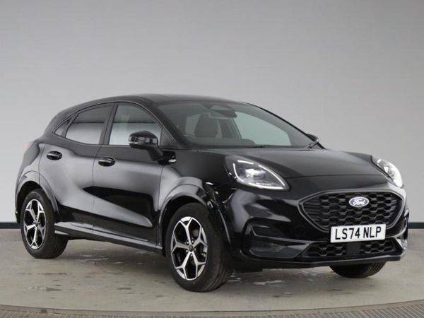 Ford Puma 1.0 EcoBoost Hybrid mHEV ST-Line Navigation 125 PS 1 Owner From New Hatchback Petrol Agate Black